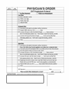 Physician's Order DVT Prophylaxis Protocol