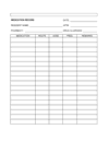 Medication Record